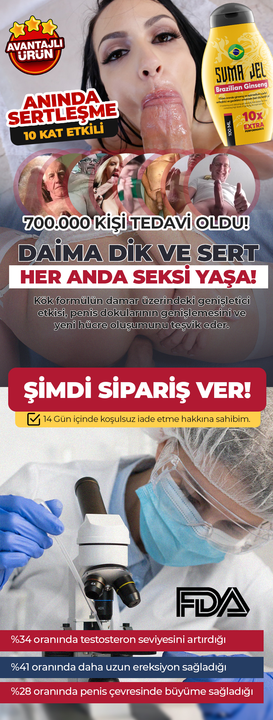 Suma Brezilya Ginseng Jel
