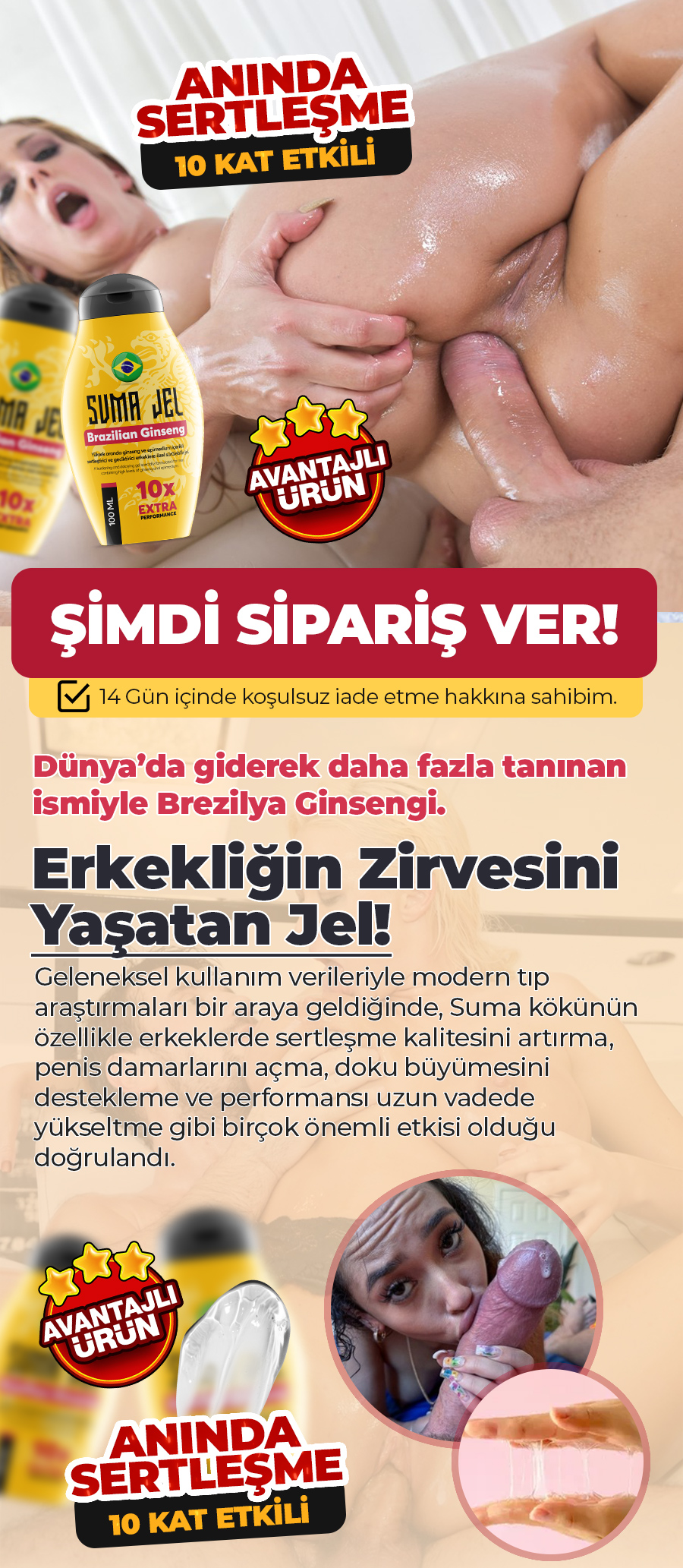 Suma Brezilya Ginseng Jel