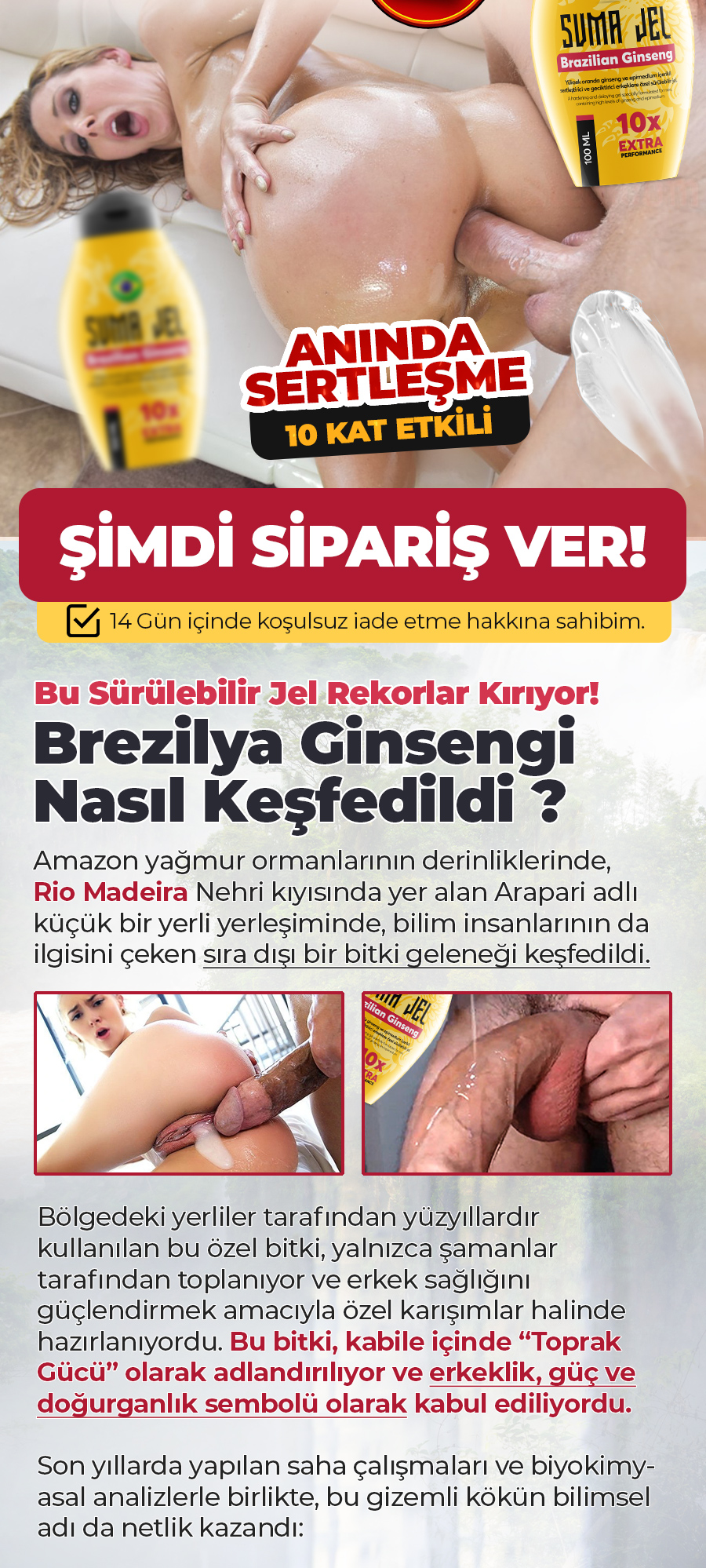 Suma Brezilya Ginseng Jel